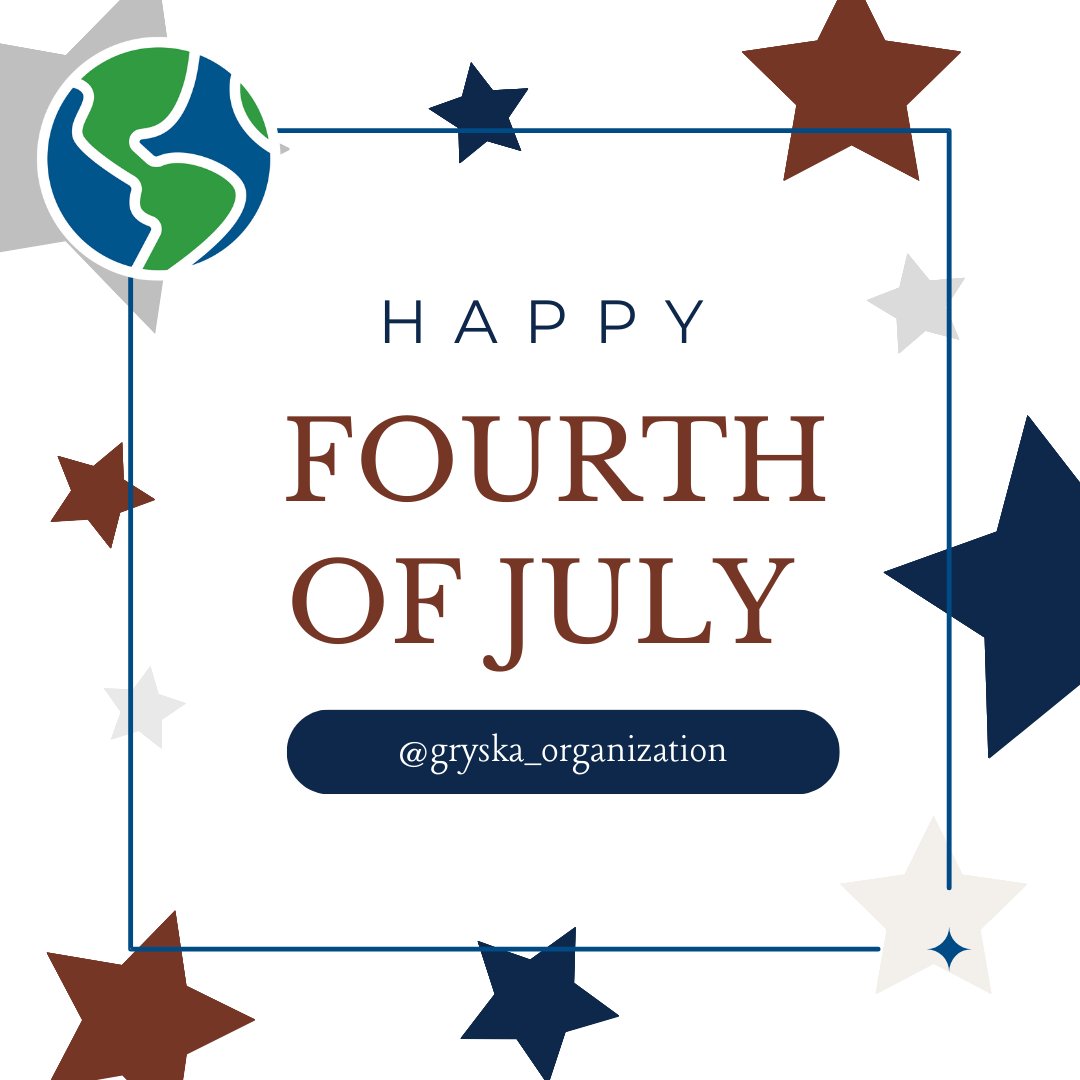 GryskaOrg's tweet photo. Happy 4th of July to all our amazing customers and employees! We’re taking the day to relax, recharge, and reflect.

#independenceday #fourthofjuly #happy #america #patriotic #redwhiteblue #independence #unitedstates #usa https://t.co/70tZJFV5Zy