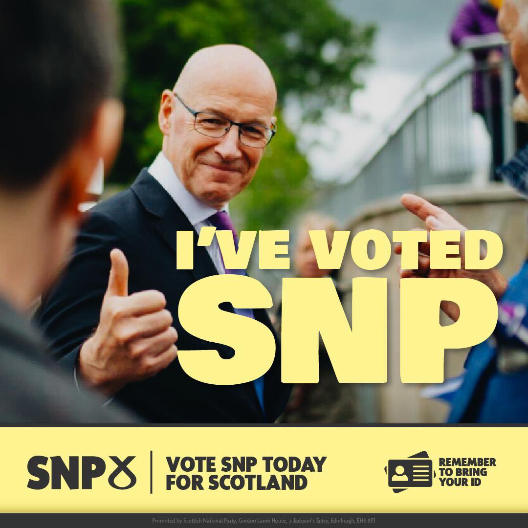 BStobbs's tweet photo. I have #VotedSNP in West Dunbartonshire for @MartinJDocherty https://t.co/8Yc8w5VjLO
