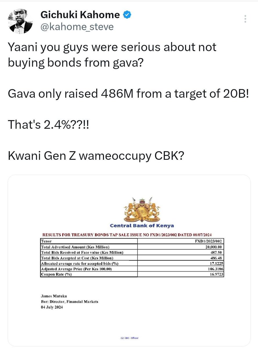 Francis Gaitho tweet media