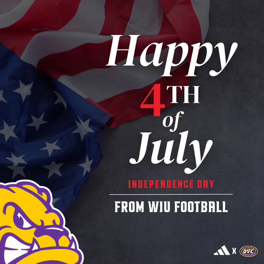 Charlie King (@charliekingls) on Twitter photo Happy 4th of July! Thank you <a href="/CoachJCaraway/">Joshua Caraway</a> #GoNecks #OneGoal
<a href="/WIUFootball/">Western Illinois Football</a> Happy 4th of July! Thank you <a href="/CoachJCaraway/">Joshua Caraway</a> #GoNecks #OneGoal
<a href="/WIUFootball/">Western Illinois Football</a>