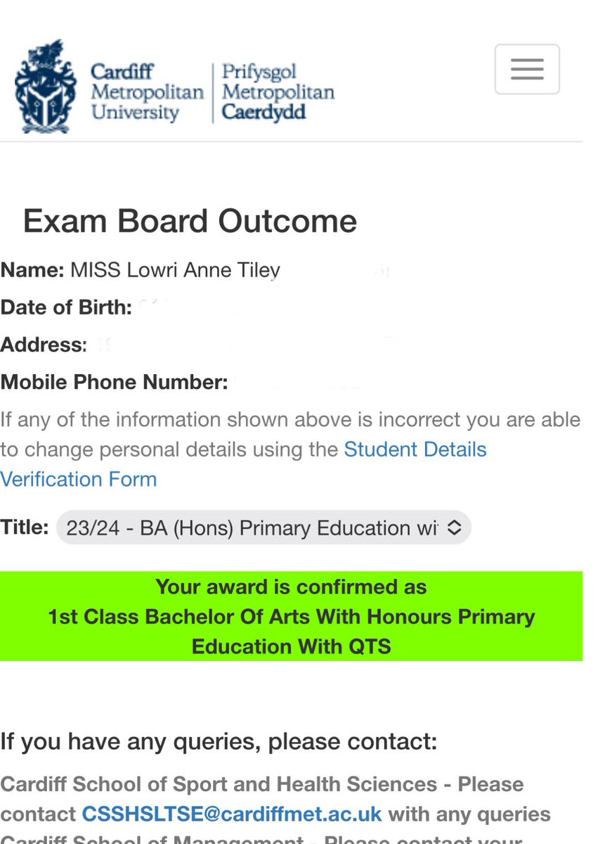 Officially Miss Tiley! What an amazing 3 years it has been!🥰 Absolutely over the moon!! ✨