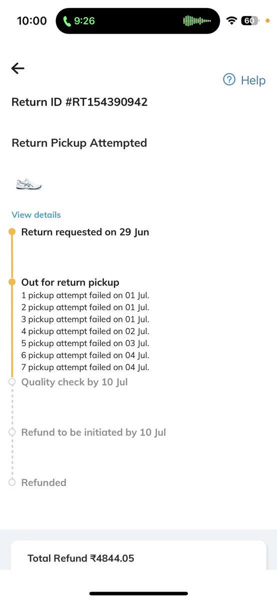 Dear #ajio #delhivery my return pick up is cancelled 7 times without reaching out to me. When I call the given delivery boy number he asks me to cancel the return. 
It’s been more than 15 days am struggling with the return pick up. No response from support team #consumerforum
