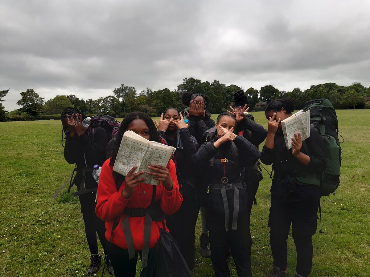 HCACPDofE's tweet image. Our three DofE Silver qualifying expedition teams at the start point, ready to embark on an epic adventure!