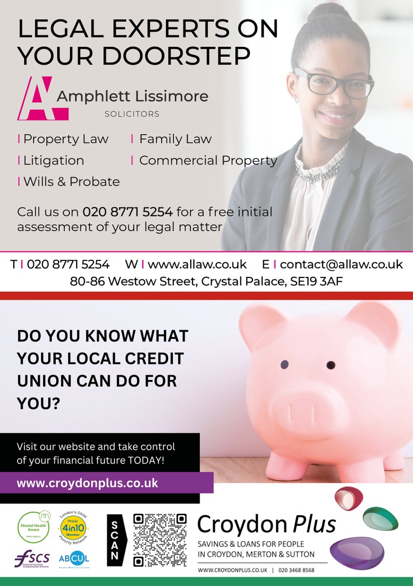 Just a reminder that our annual South Norwood Community Festival, featuring music, arts, crafts, food, kids activities &amp; a mini funfair, is this Sunday 7 July 2024.  Full programme is attached!

Entry is free! Alcohol, glass bottles, BBQs &amp; dogs are not permitted on site.