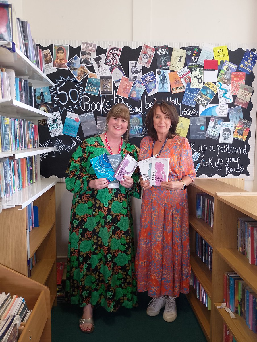 I've spent the day at <a href="/EastBergholt/">East Bergholt High</a> talking to Year 9 about careers. It was brilliant and so were they. Here I am in the library handing over a complete set of signed copies for the students <a href="/instantapostle/">Instant Apostle</a> <a href="/ResoluteBooks/">ResoluteBooks</a> #year9 #careers #writerslife
