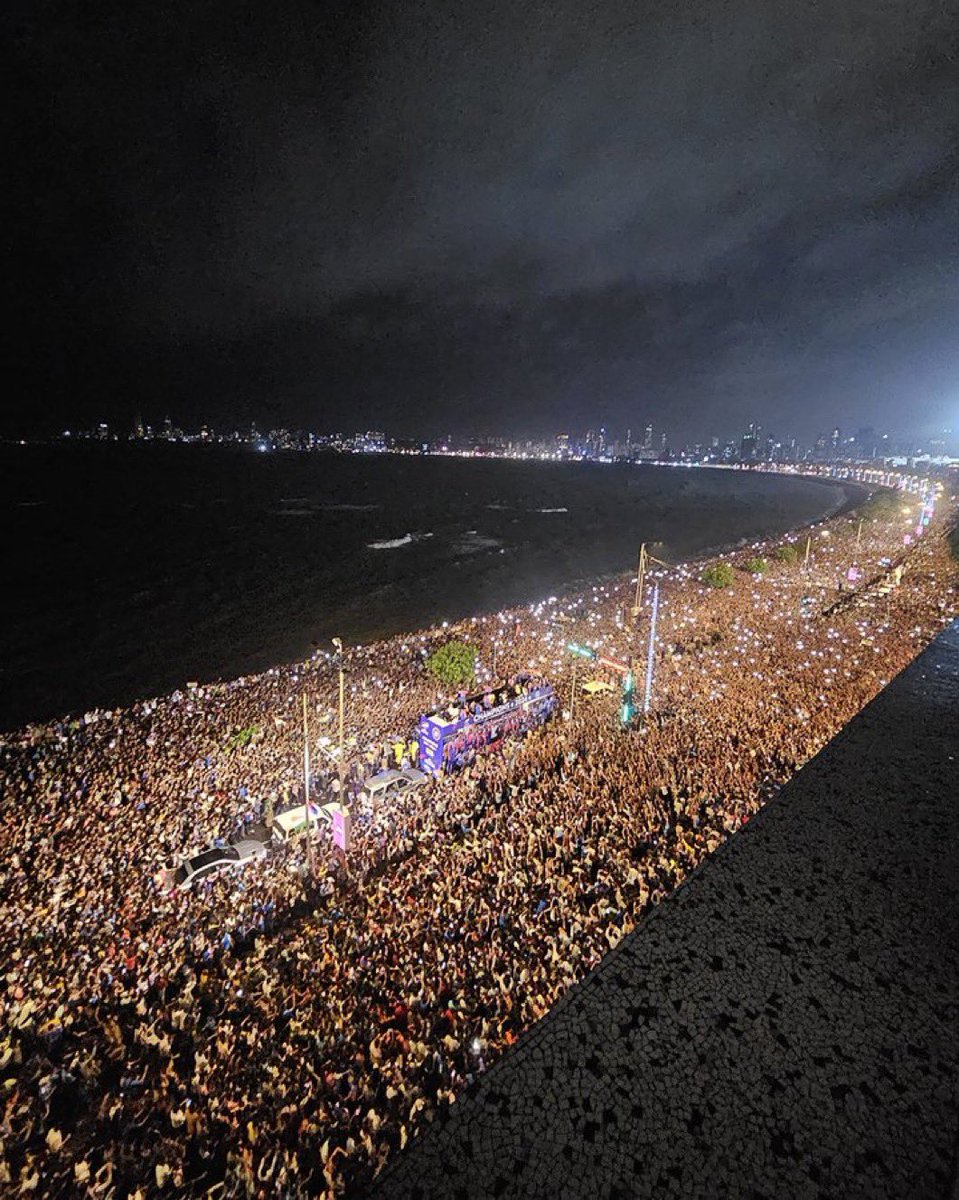 Never give a final in India to any other stadium again.

Nothing beats Wankhede. NOTHING.