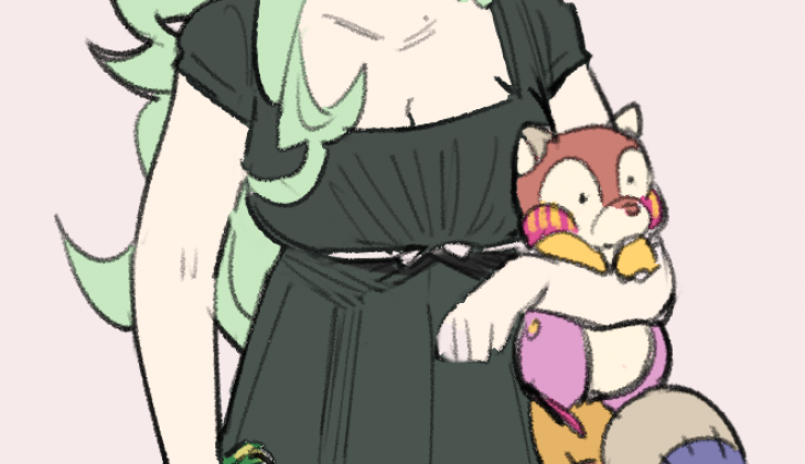 「sleepover nightwear notes  」|jw/tribのイラスト