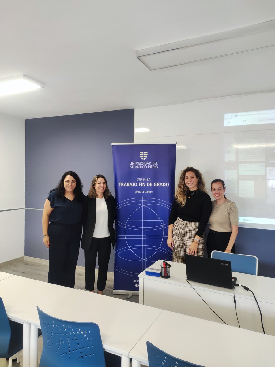 atlanticomedio's tweet photo. 🎓Última jornada de defensas de TFG de nuestros alumnos del #GradoADE. Nuestros alumnos defendieron sus Trabajos Finales de Grado ante sus respectivos tribunales.
🎉Nos enorgullece anunciar que todos los alumnos de esta convocatoria han egresado con éxito. https://t.co/2F6tpwVj6s