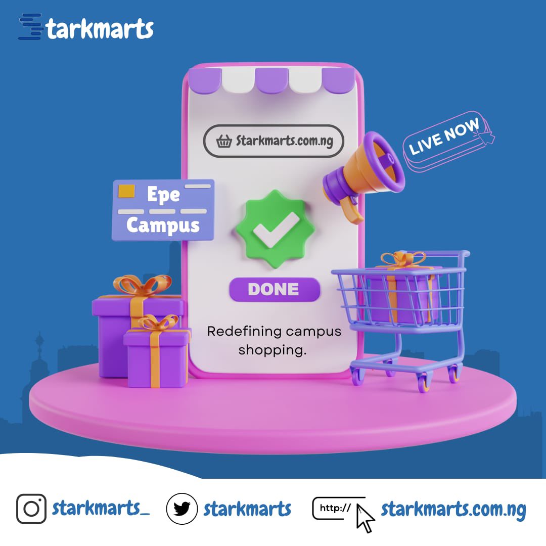 starkmarts's tweet photo. Are you a student looking to reach a larger audience and increase your sales without the hassle of constantly updating your WhatsApp status? Or you're looking to get a product as quick as possible on campus. 
StarkMarts is your solution!. https://t.co/zCoMAgekhp