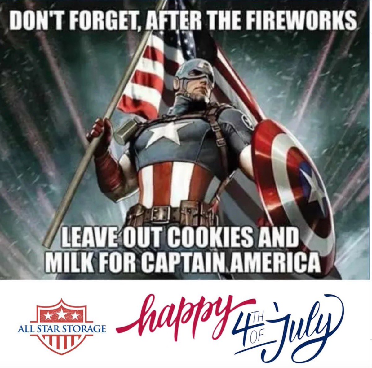 AllStar_Yuma's tweet image. Have a wonderful and safe 4th of July. As a reminder, we&apos;re closed. See you Friday!🇺🇸

#allstarstorage
#modifiedcontainer
#shippingcontainer
#storagesolutions
#storage
#betterthanashed
#4thofjuly2024