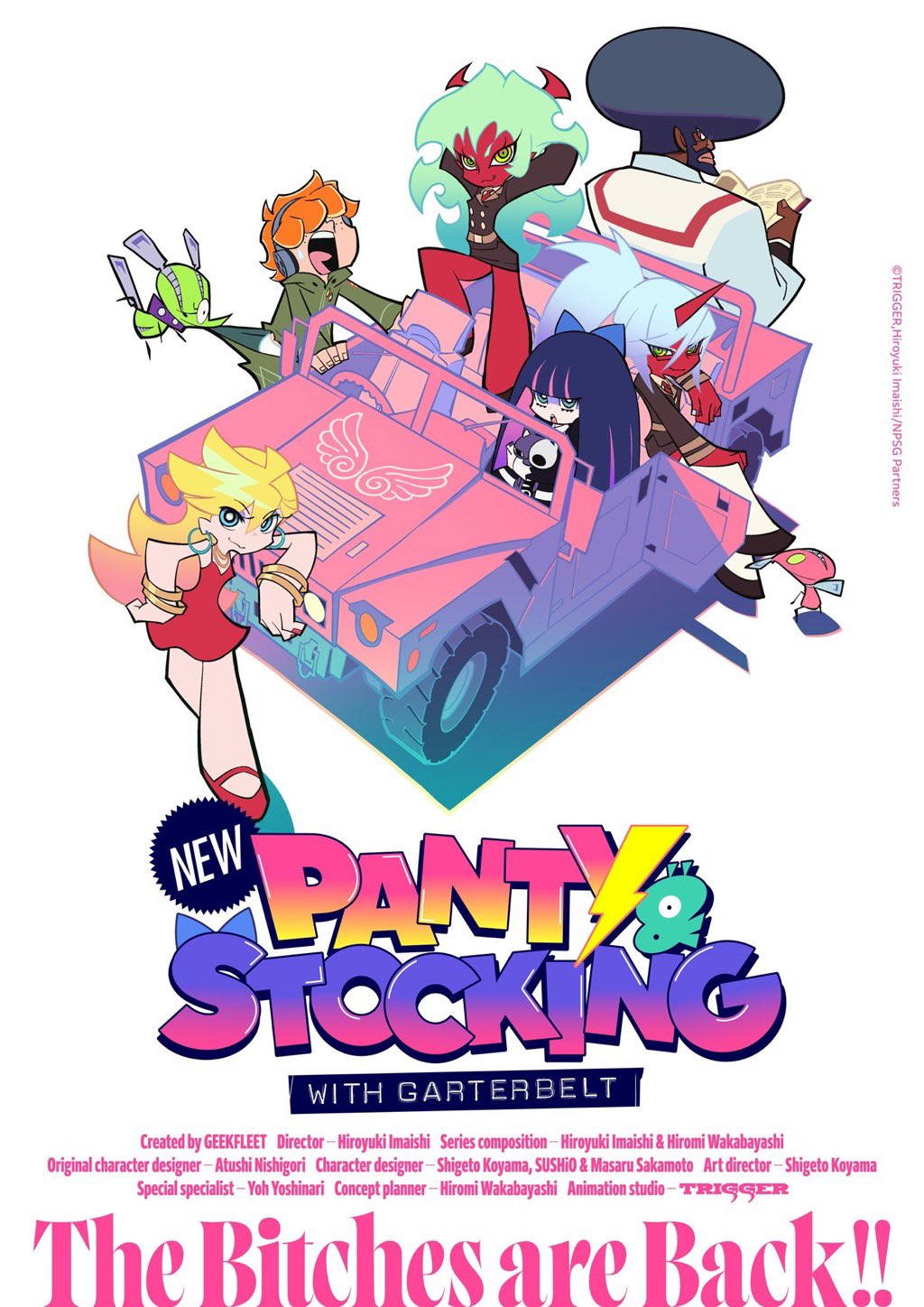 Panty & Stocking with Garterbelt ポスター ToonHive on X: 