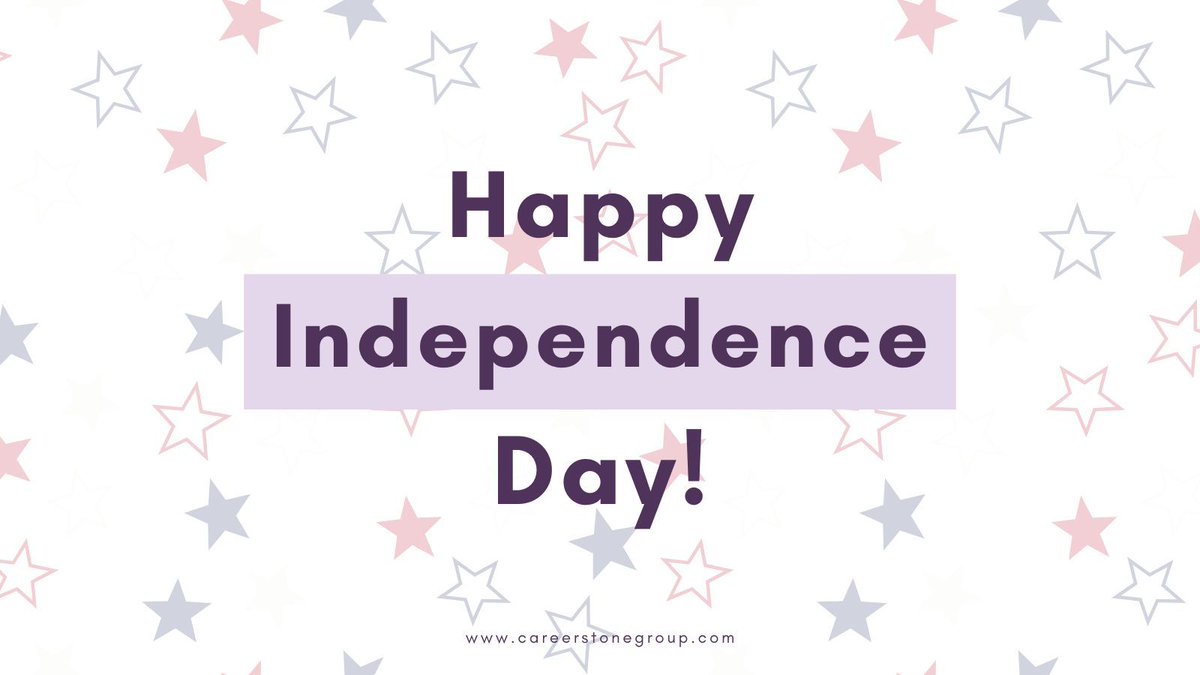 Happy #IndependenceDay from the Careerstone Group team! #4thofJuly #CelebrateAmerica