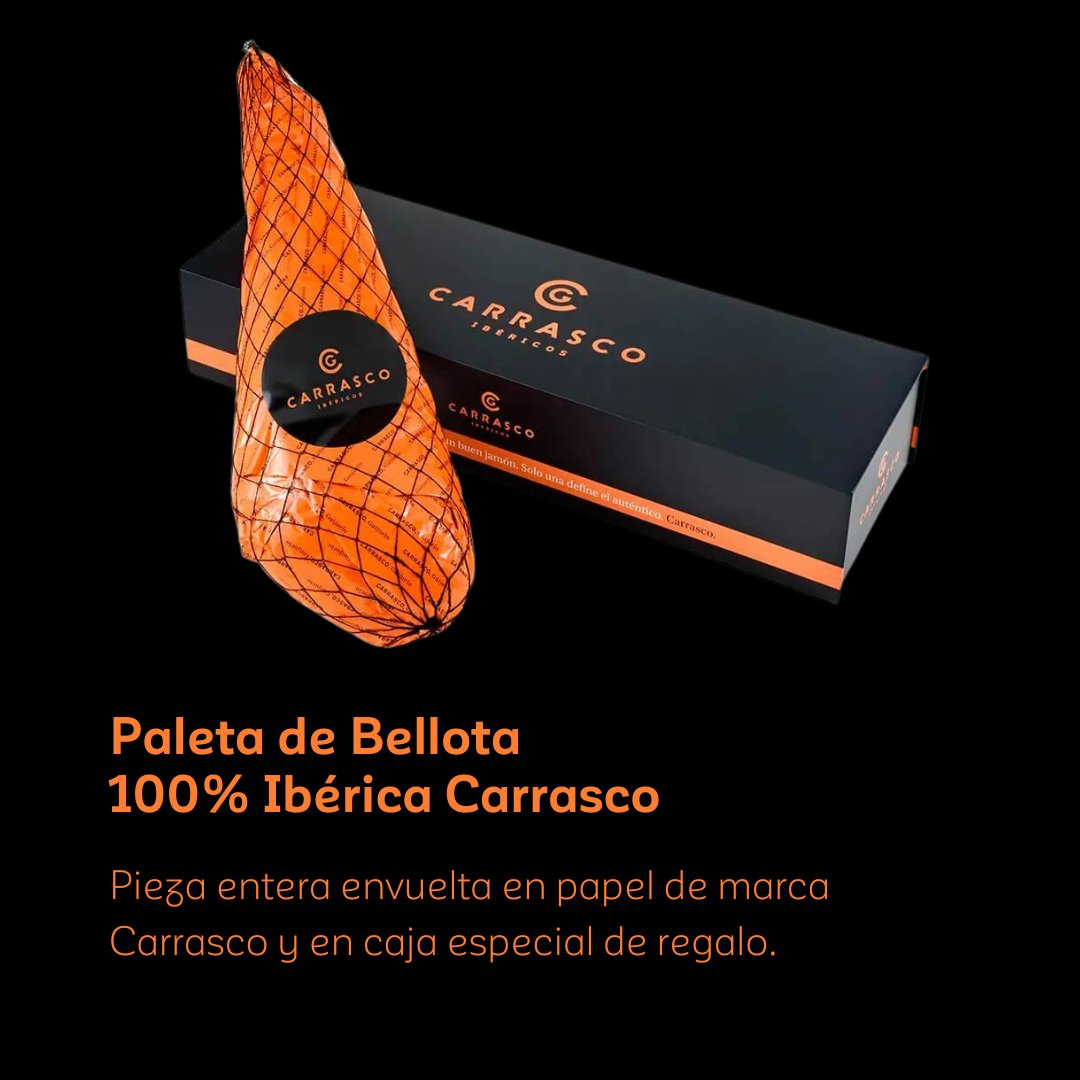 🍃 ¡Verano y buenos amigos se disfrutan mejor con la Paleta de Bellota 100% Ibérica de Carrasco! 
Hazte con la tuya en 👉🏼 carrascoibericos.com/p/paleta-de-be…

#CarrascoIbéricos #VeranoCarrasco #JamónLovers