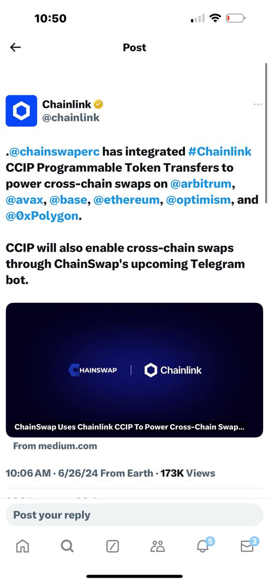 TheRealTRTalks's tweet image. I AM GOING TO $give #giveaway $5000
Directions to $win  I’ll be announcing the giveaway later today or tomorrow 

LIKE ,FOLLOW THIS ACCOUNT AND @chainswaperc  and SHARE THIS POST SO WONT WONT MISS THE ANNOUNCEMENT 
$5000 DOLLARS! WHAT CRYPTO SHOULD I GIVEAWAY!? 
@chainswaperc ?