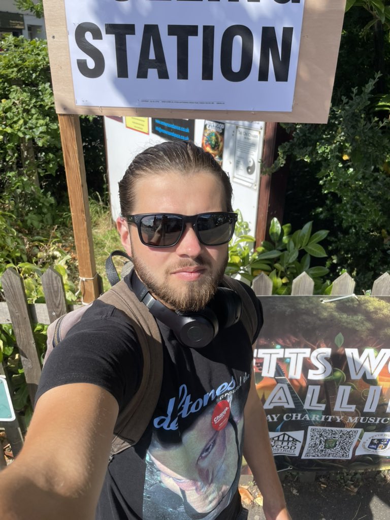 Amazing to vote for the first time in a General Election today. Unsurprisingly, I voted for change, and a Labour government. 4 hours to go!!