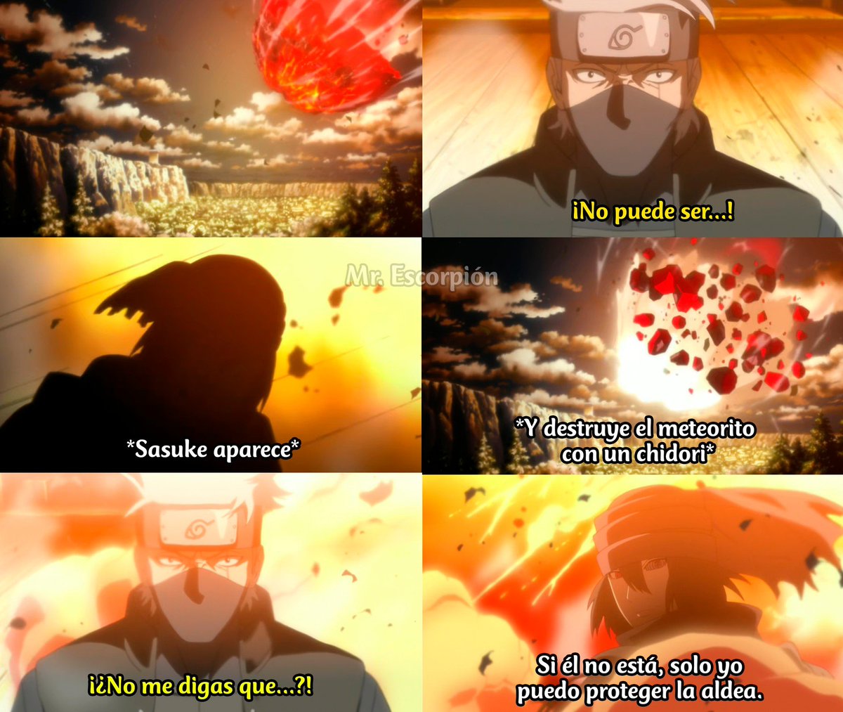 Sasuke solo apareció 48 segundos en la película de "The Last", pero fueron los 48 mejores segundos de toda la película. #naruto