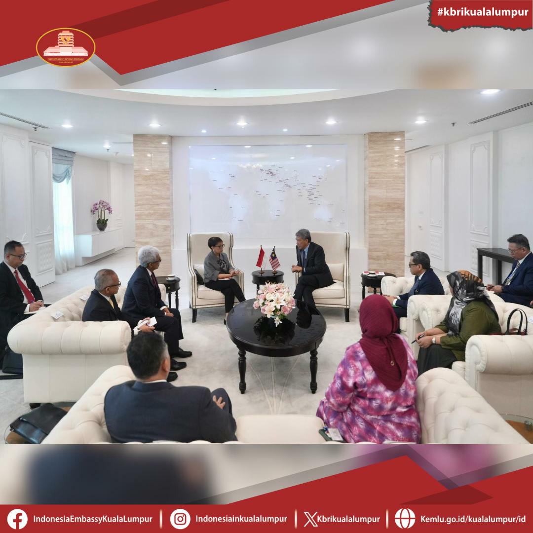 kbrikualalumpur's tweet image. #bilateral #kemlu #MalaysiaMadani #nusantara #serumput #indonesiamalaysia #ASEAN
#KBRIKualaLumpur 
#PeduliWNI
#IniDiplomasi
#IndonesianWay
#DemiNKRI
#NegaraMelindungi
#RintisKemajuan
#PelayananPublik
#IndonesiaUntukDunia
#SahabatKBRIKL
