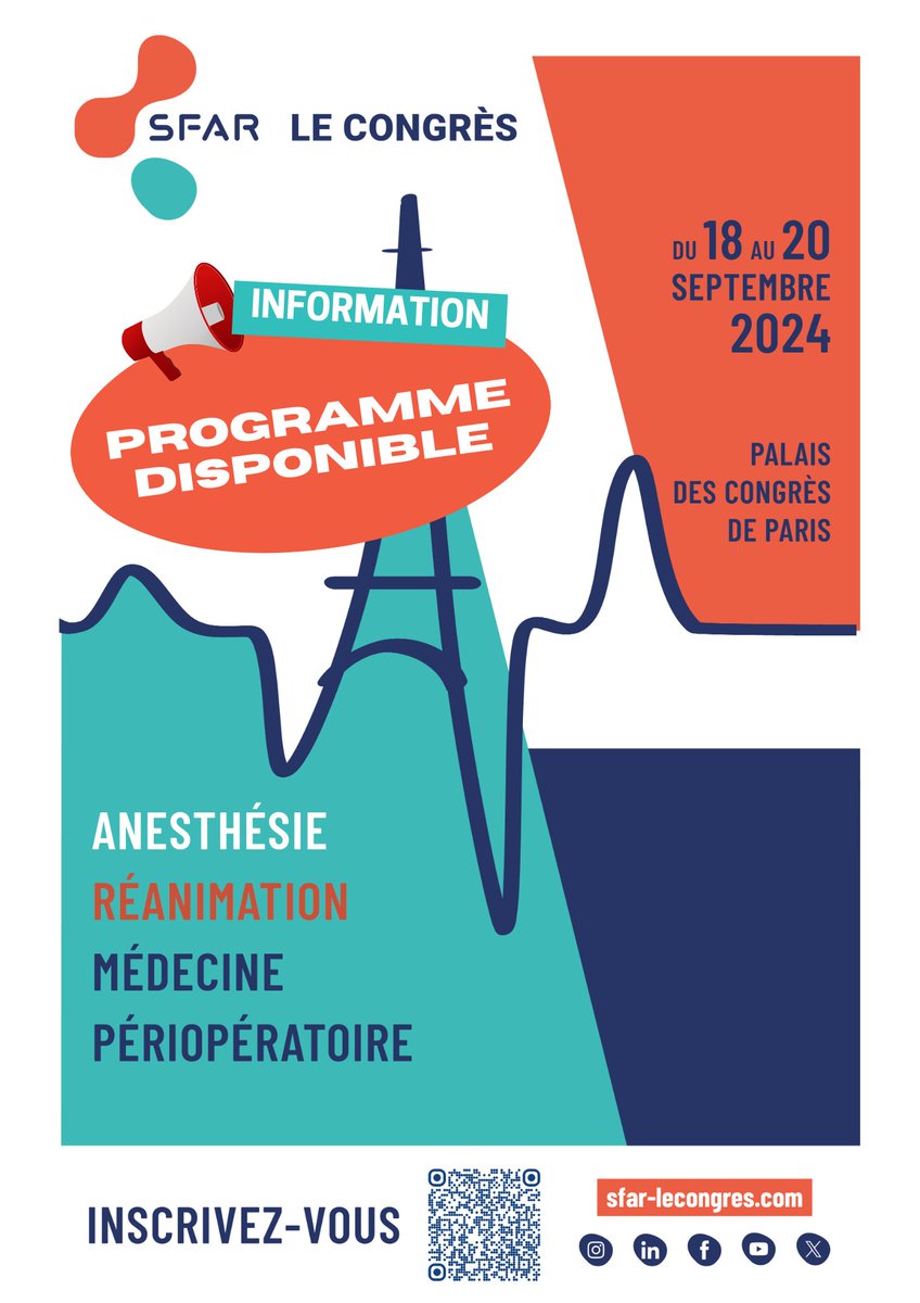 SFAR Anesthésie Réanimation tweet media