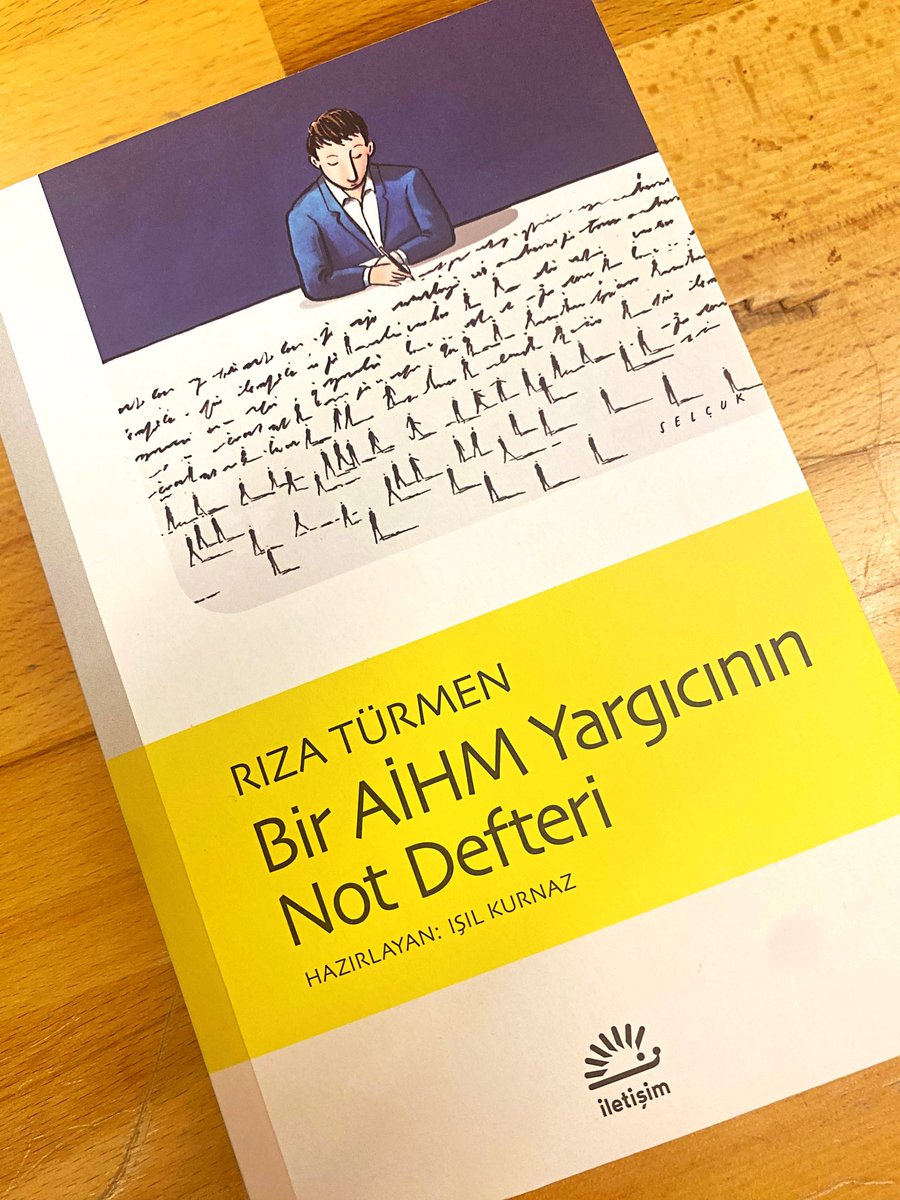 Rıza Türmen’in, çok değerli #UluslararasıHukuk doktrin bilgisi ve bizzat #AİHM Yargıçlığı ile; hükümleri, uygulamayı, Avrupa’daki yeni hukuk düzenini, ‘Olması Gereken Hukuk’u açıkladığı ‘Bir AİHM Yargıcının Not Defteri’nden #iyiokumalar ✨
<a href="/iletisimyayin/">İletişim Yayınları</a>