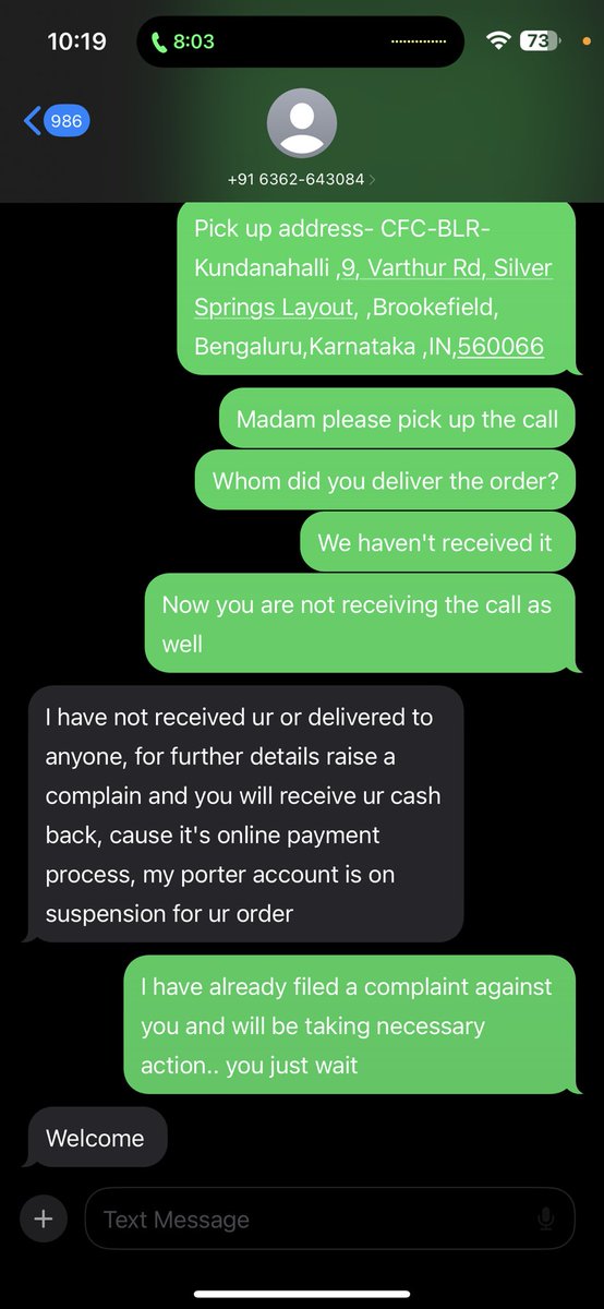 PriyaliKasera's tweet photo. @Interflora @InterfloraUK @InterfloraAU @porterit_  
Had 1 of the worst exp with ur services,1st I paid twice to interflora as they claim to havn’t rcvd 1st pymt even when I had the clear cnfmtion from my bank abt debit.
Secondly, Porter didn’t dlvr and marked the order as dlvrd https://t.co/zZb7PPJaPc