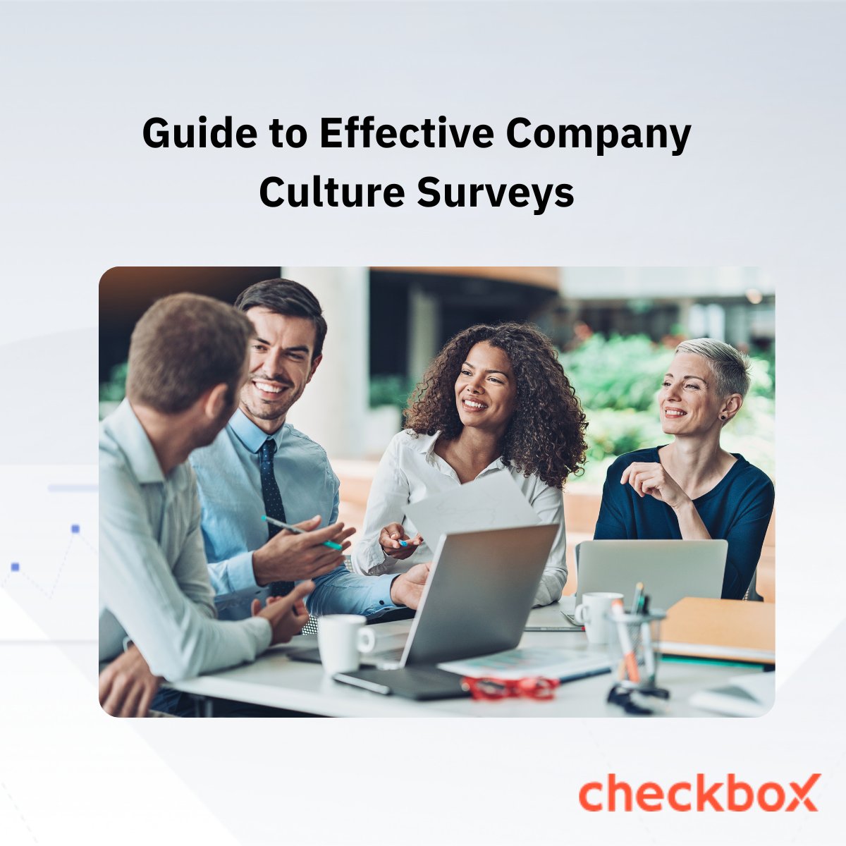 checkbox's tweet image. Strong corporate culture is key to success. Learn how to create effective surveys and improve your workplace with Checkbox's intuitive setup and flexible hosting options. Check it out! bit.ly/3VPNC7Q📈 #CompanyCulture #SurveyTools