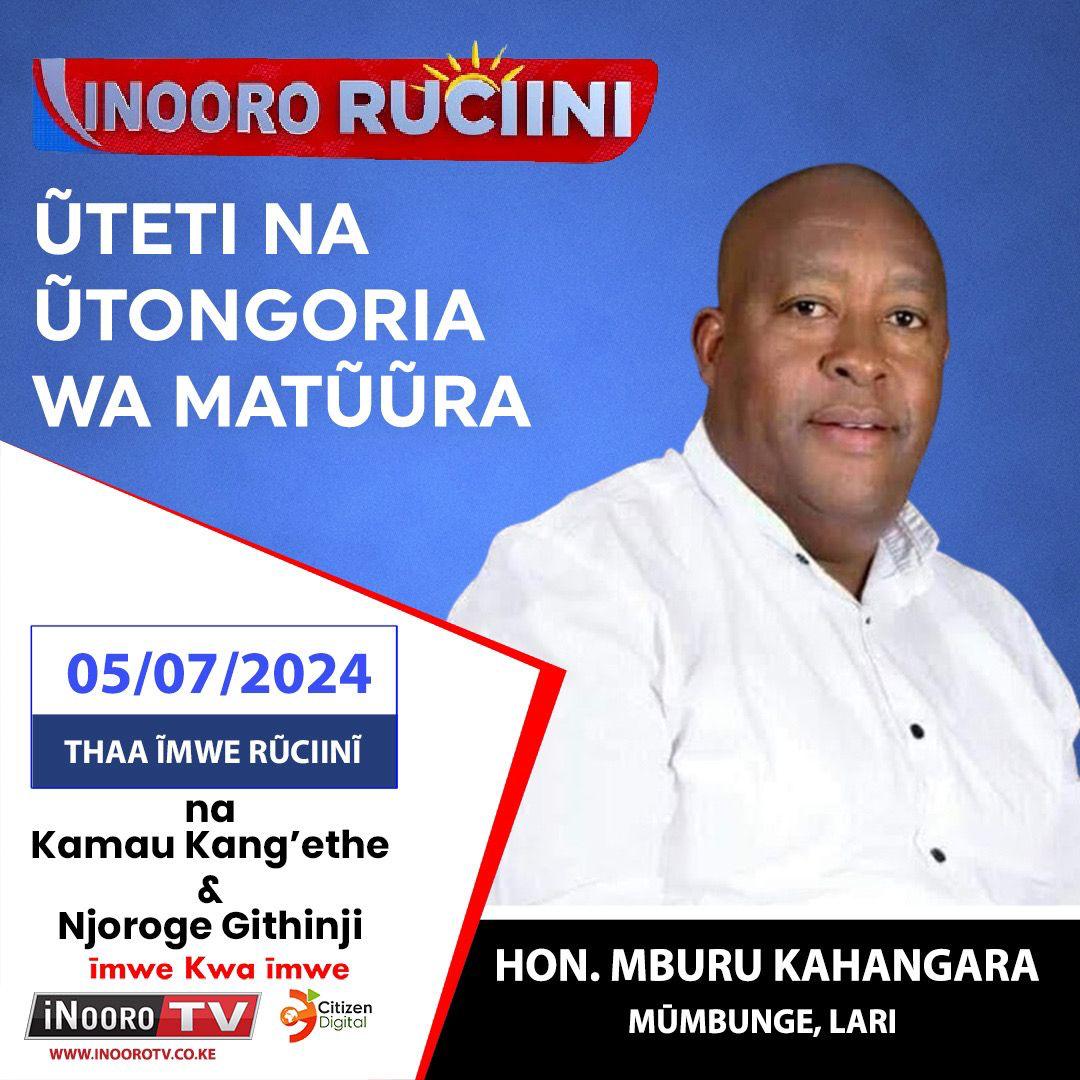 SimonKinyas's tweet photo. We meet tomorrow at 7:00AM we talk about Lari.

#Kahangaradelivers. https://t.co/qIgOVE9X62