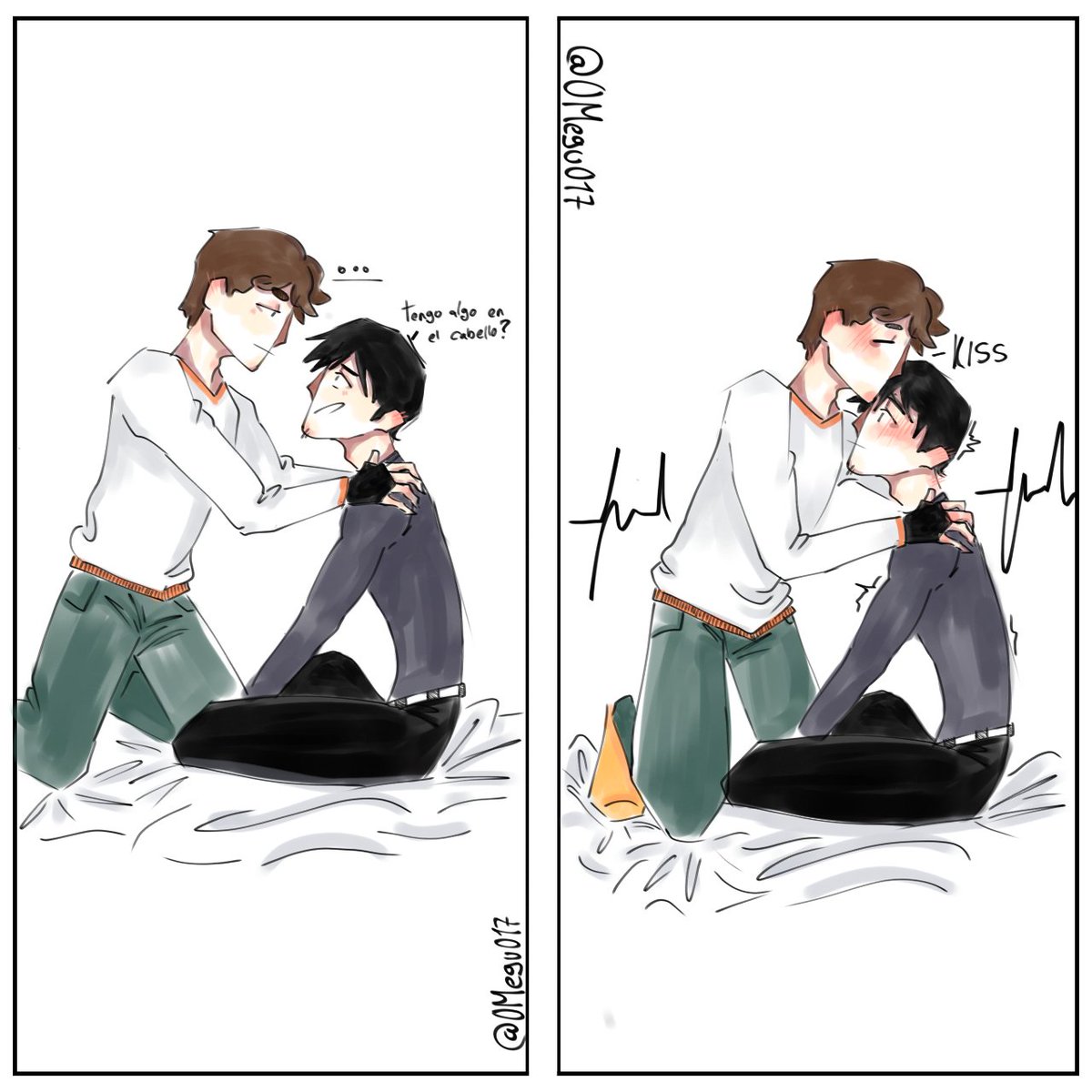0Megu017's tweet photo. Nueva ilustración de mis papis 🧎‍♀️ #duxino #duxinomireligion #fansfic https://t.co/8xeEvILwOb