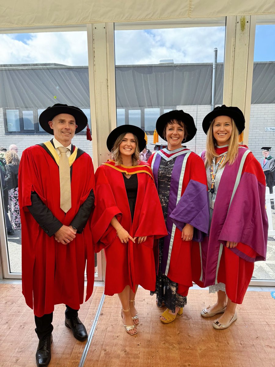 Dr Noel Brick (@noelbrickie) on Twitter photo Very proud supervisor today at <a href="/UlsterUni/">Ulster University</a>. Brilliant to see Drs <a href="/DrLouiseQuinn/">Dr Louise Quinn</a> and <a href="/DrRebekahRees/">Dr Rebekah Rees</a> graduate <a href="/UlsterUniPhD/">Doctoral College</a>. A wonderful day to celebrate a fantastic achievement. Very proud supervisor today at <a href="/UlsterUni/">Ulster University</a>. Brilliant to see Drs <a href="/DrLouiseQuinn/">Dr Louise Quinn</a> and <a href="/DrRebekahRees/">Dr Rebekah Rees</a> graduate <a href="/UlsterUniPhD/">Doctoral College</a>. A wonderful day to celebrate a fantastic achievement.