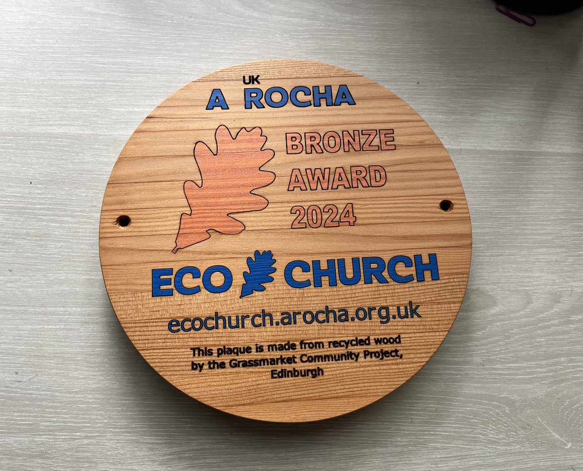 StainbeckURC's tweet photo. We’re delighted to have been awarded the @ARochaUK Eco Church Bronze Award in recognition of our efforts to care for creation.  
We will now continue to work towards the silver award. https://t.co/FjVBK4mmII