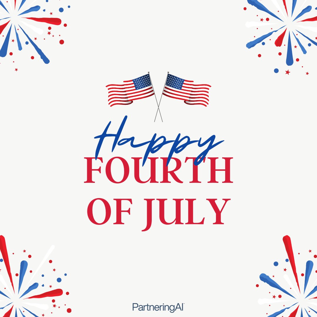 Today, we celebrate freedom, unity, and the pursuit of dreams. Let's honor the values that make our country great by fostering inclusivity, empathy, and collaboration. 

Have a joyful and safe Independence Day!

#FourthOfJuly #IndependenceDay