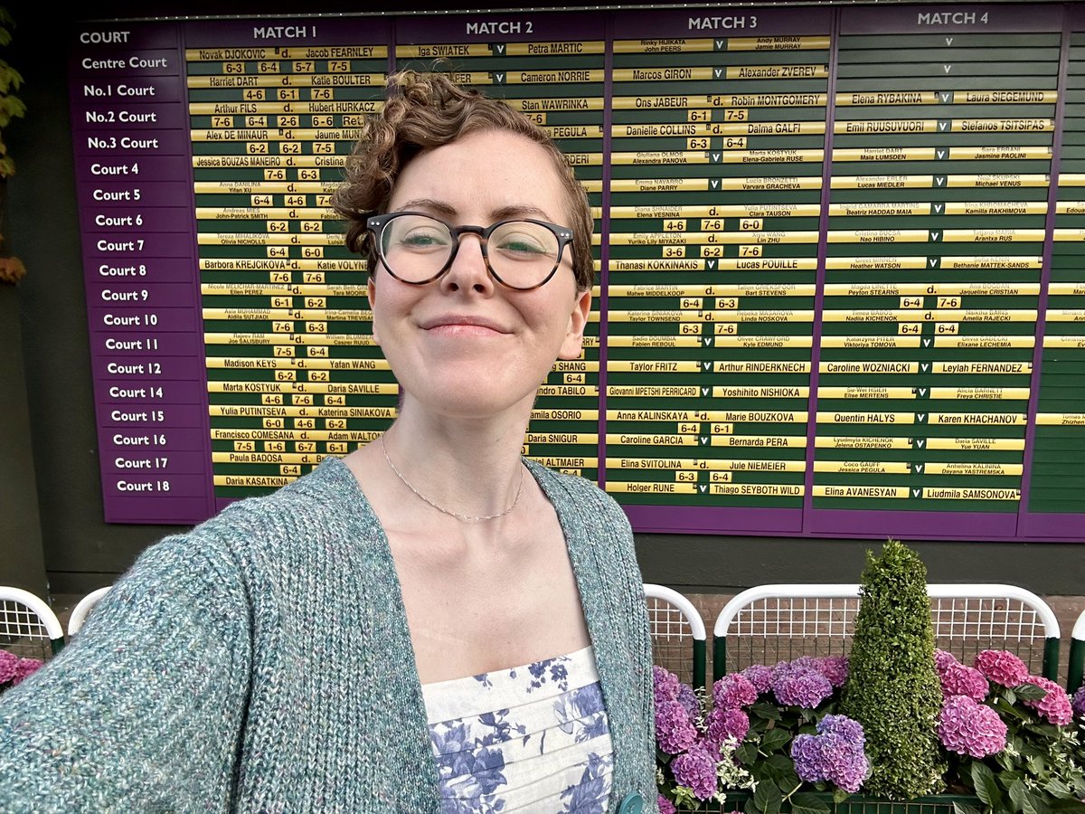 Been celebrating passing my exams with a trip to centre court #Wimbledon