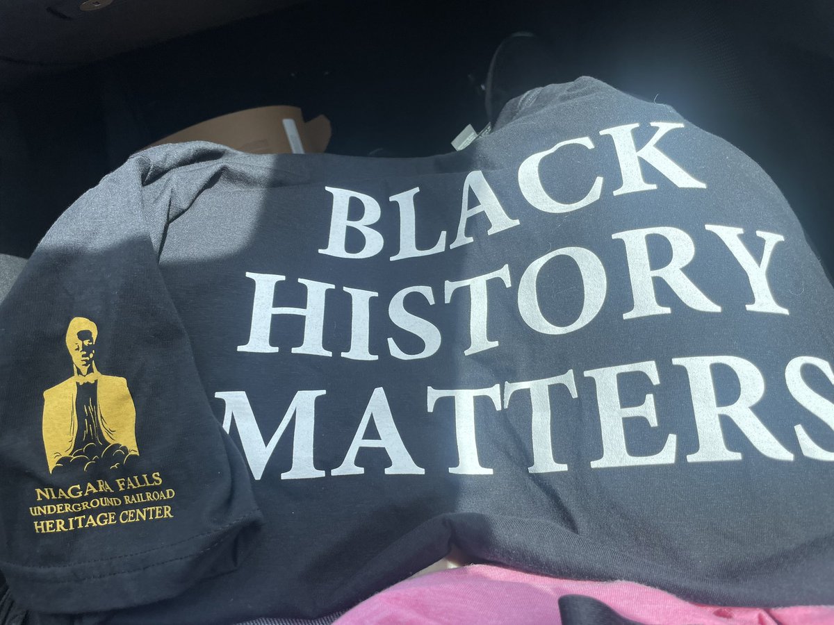 DDemosiuk's tweet photo. It’s not a vacation with me if we don’t explore history. The Cararact House’s waiters were undercover heroes. Later we are going to a church where Harriet Tubman brought people. @NFUGRR #teachtruth #undergroundrailroad #untoldstories #nerdmom https://t.co/Aol71uIW9k