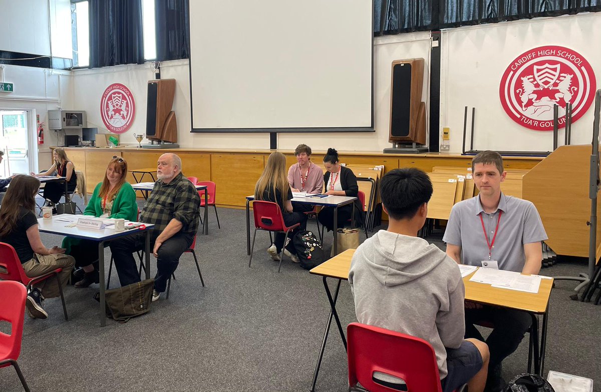 CardiffHighSixthForm (@sixthformchs) on Twitter photo Lots of year 12 students took the opportunity to have a mock interview. Thanks to <a href="/AdeColeCdff/">Adrian Cole</a> <a href="/CareersWales/">Careers Wales</a> for organising Lots of year 12 students took the opportunity to have a mock interview. Thanks to <a href="/AdeColeCdff/">Adrian Cole</a> <a href="/CareersWales/">Careers Wales</a> for organising