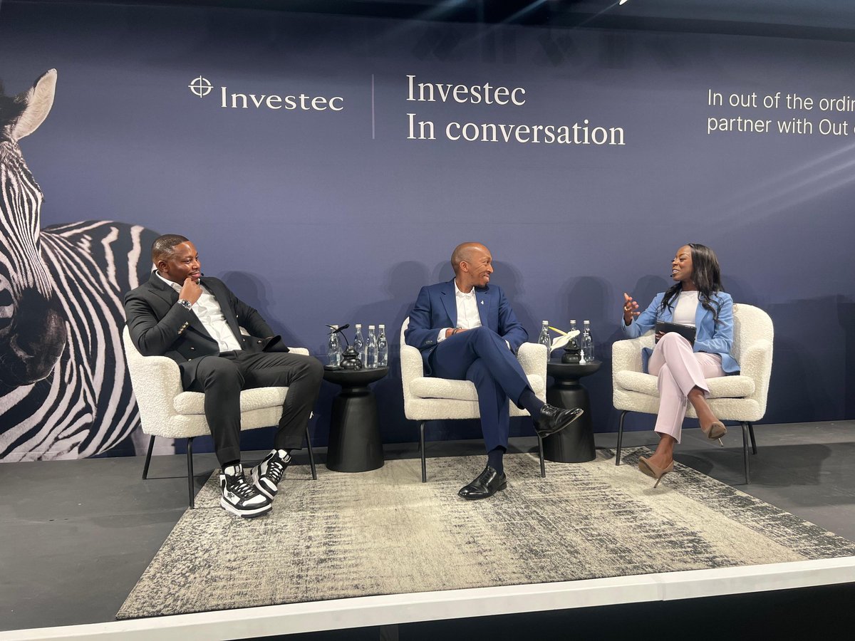 I'm thrilled to moderate for #InvestecSA! Looking forward to empowering conversations that inspire our youth about #wealthnotjustmoney.