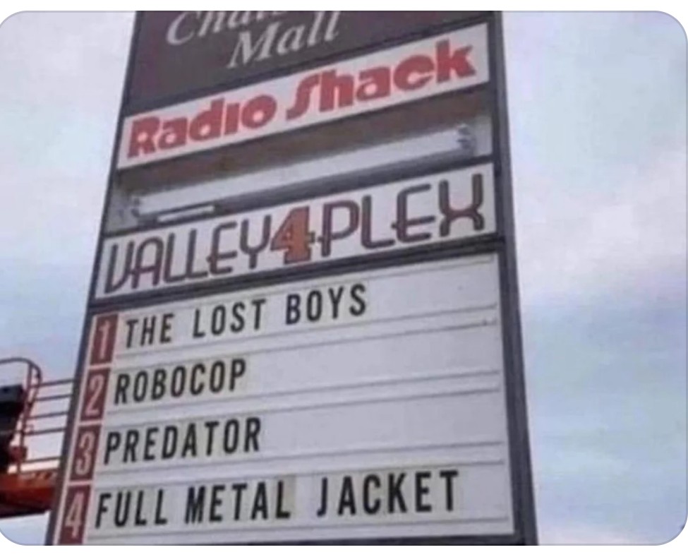 BestBefore2day's tweet image. Nous sommes en 1987. Quel film tu vas voir?