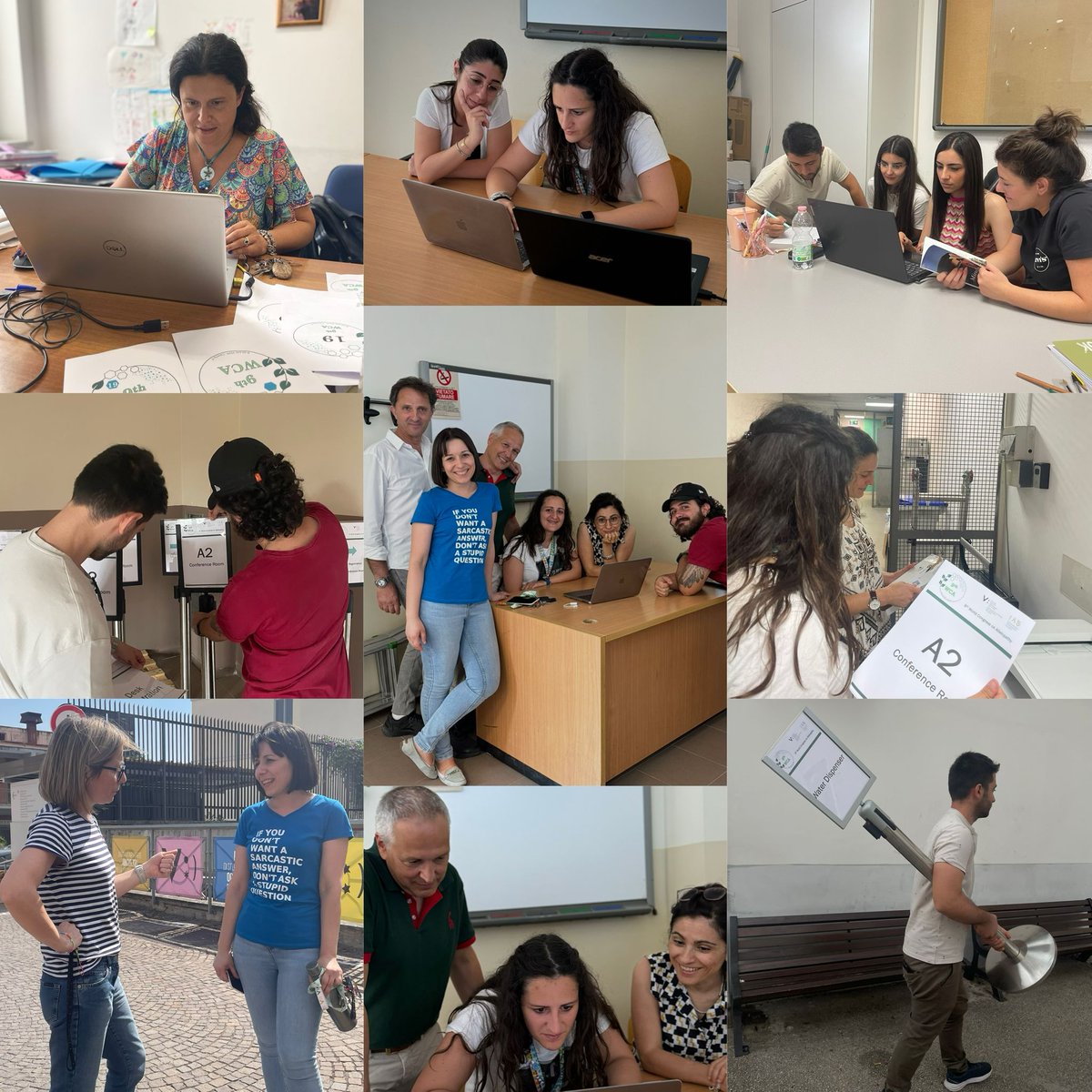 -4⏳
Work is in full swing in preparation for the 9th World Congress on Allelopathy!
You can see many tired but smiling faces: we can't wait to have you with us!
In the meantime, if you need anything, don't hesitate to contact us at wca2024@unicampania.it
#allelopathy  #IAS