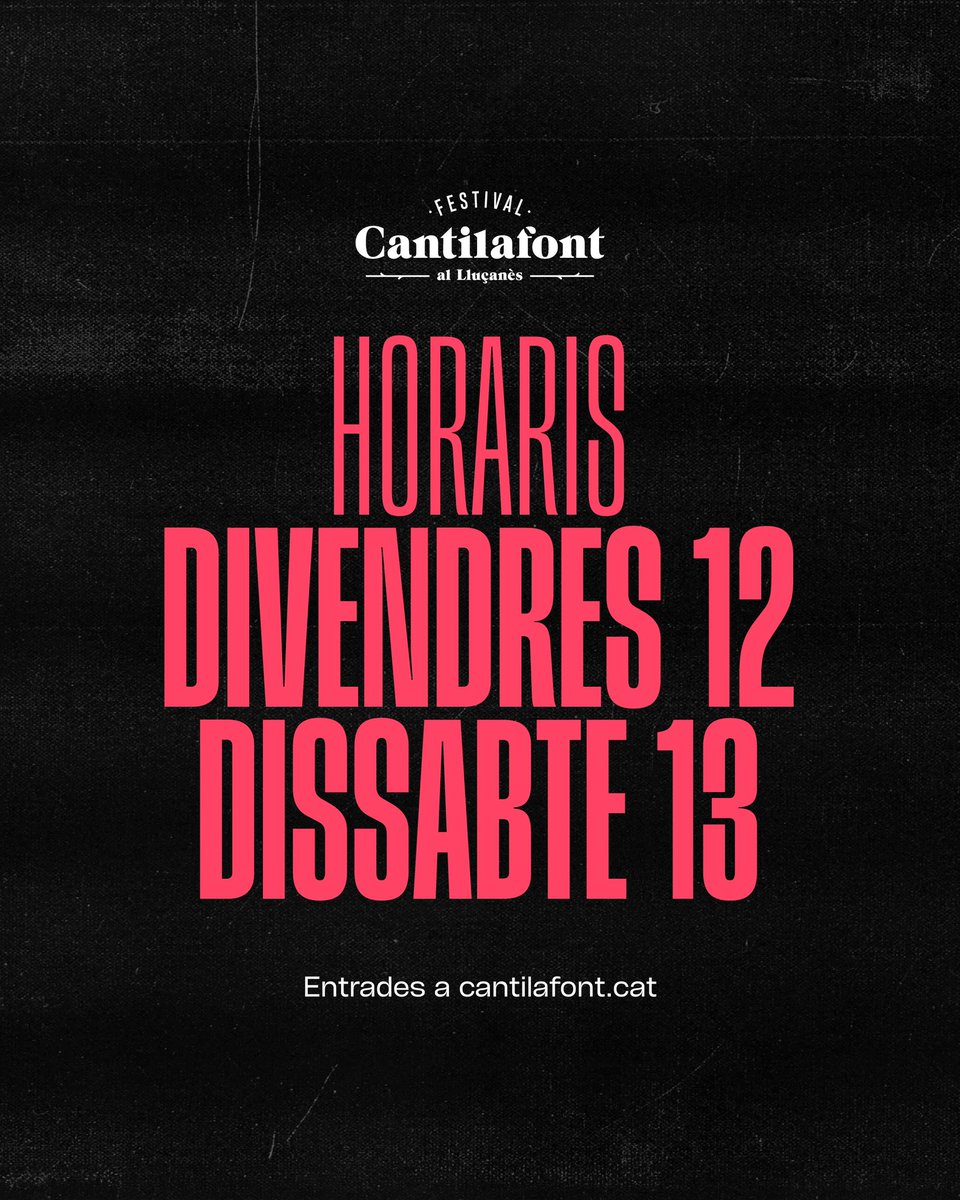 Festival Cantilafont tweet media