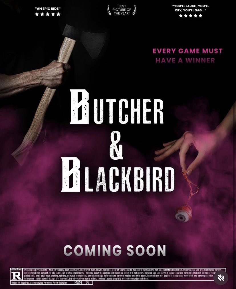 UniversoDSilvia's tweet image. ⚠️ATENCIÓN⚠️

La novela “Butcher &amp;amp; blackbird” de Brynne Weaver tendrá adaptación. La novela está publicada en español por @Contraluz_ed.