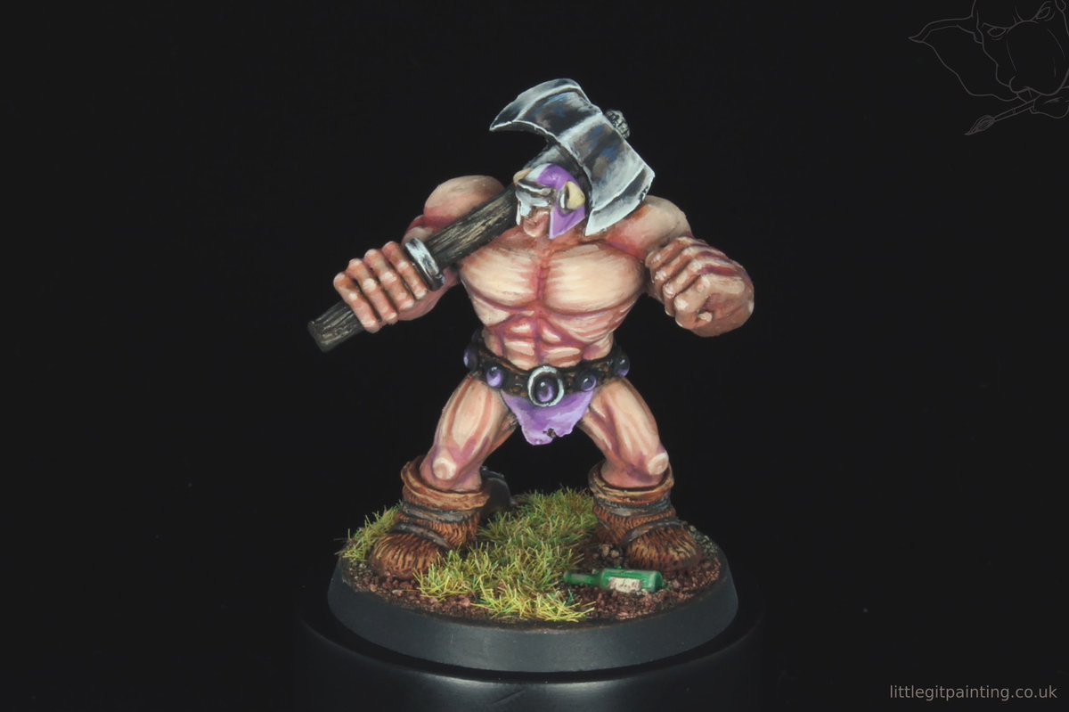 ˡⁱᵗᵗˡᵉ ᵍⁱᵗ ᵖᵃⁱⁿᵗⁱⁿᵍ (@littlegitpaints) on Twitter photo Thrud the Barbarian! Painted for the <a href="/ThrudBall/">Thrud the Barbarian</a> Charity Auction - go bid now! #bloodbowl Thrud the Barbarian! Painted for the <a href="/ThrudBall/">Thrud the Barbarian</a> Charity Auction - go bid now! #bloodbowl