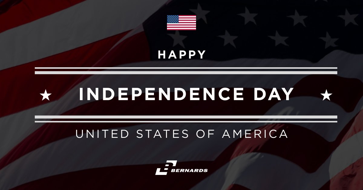 This Independence Day, we celebrate the freedom to create and excel in our mission to build better communities. From our Bernards family to yours, we wish you a happy and safe 4th of July!

#Bernards #IndependenceDay #OneBernards