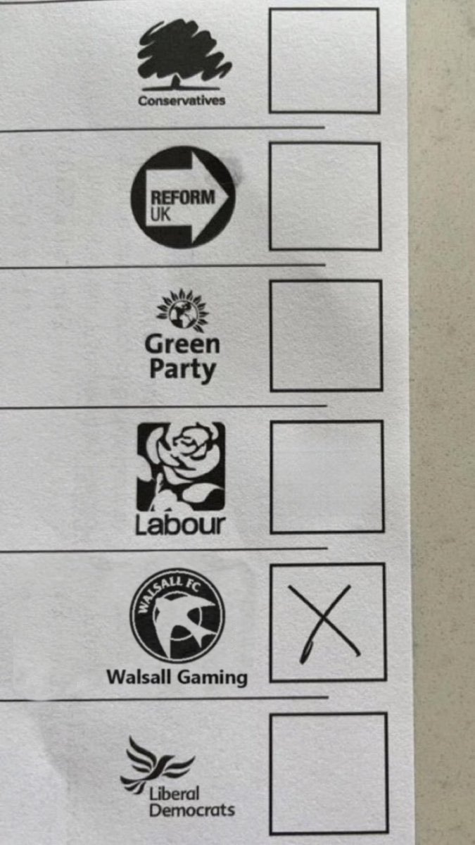 I dunno what the hell they're doing on here but shoutout to jammy and the boys for making big moves i guess. I fuck with the vision 💪💪
#GeneralElection2024📷