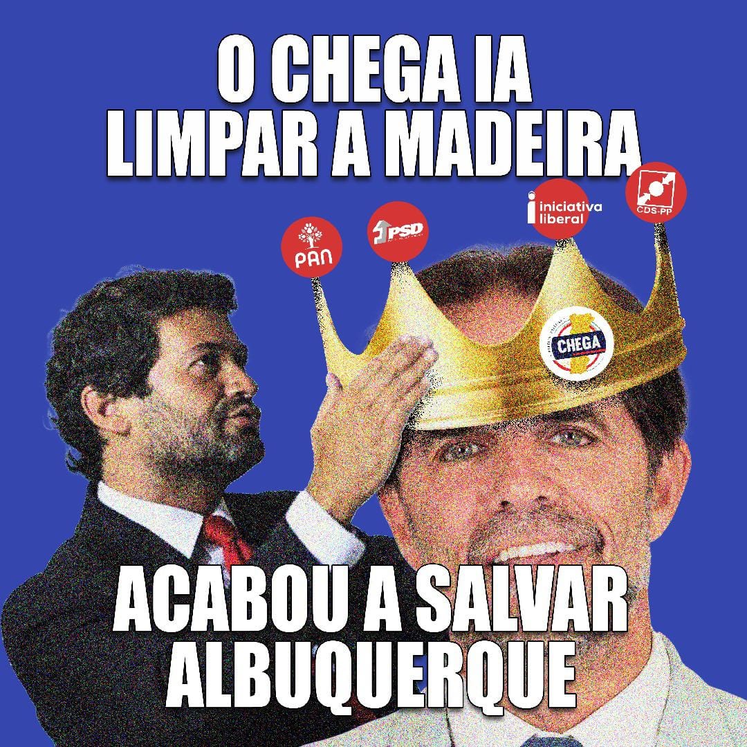 Miltoncanico's tweet photo. E agora #chega? https://t.co/vqDXsLBGKo