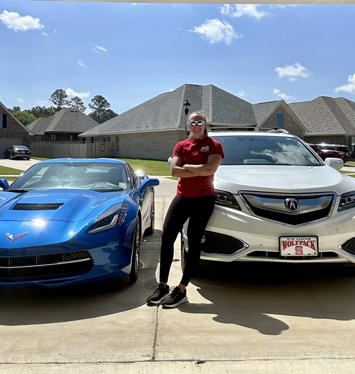 Please admire my red, white, and blue family 😂🇺🇸 Happy 4th of July
