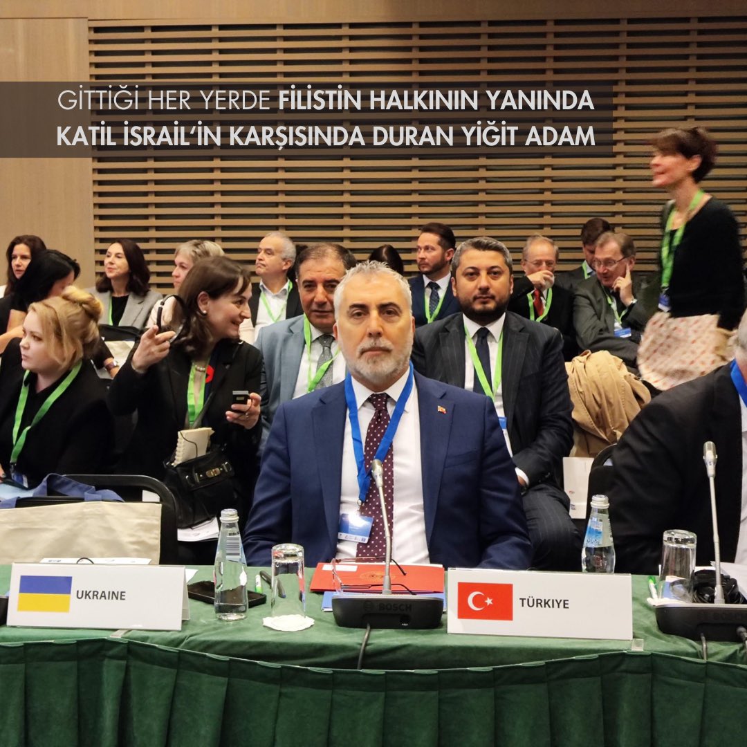 Vedat Işıkhan (@vedatisikhanfan) on Twitter photo Gittiği her yerde Filistin halkının yanında, zalim ve katil İsrail’in karşısında duran yiğit adam #çalışanbakan <a href="/isikhanvedat/">Prof. Dr. Vedat Işıkhan</a> Gittiği her yerde Filistin halkının yanında, zalim ve katil İsrail’in karşısında duran yiğit adam #çalışanbakan <a href="/isikhanvedat/">Prof. Dr. Vedat Işıkhan</a>