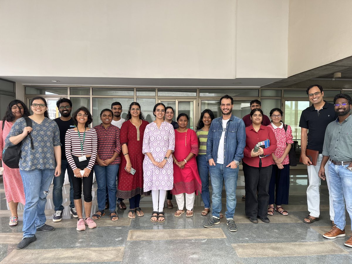 Anzal KS (@anzal_ks) on Twitter photo We’re learning to teach at <a href="/NCBS_Bangalore/">National Centre for Biological Sciences</a>! As a research institute, so far the efforts to train grad students to teach was not active. With a series of short workshops it’s picking up pace! Got our fundamentals
of teaching strengthened by Dr. Vetti Giri from <a href="/azimpremjiuniv/">Azim Premji University</a> We’re learning to teach at <a href="/NCBS_Bangalore/">National Centre for Biological Sciences</a>! As a research institute, so far the efforts to train grad students to teach was not active. With a series of short workshops it’s picking up pace! Got our fundamentals
of teaching strengthened by Dr. Vetti Giri from <a href="/azimpremjiuniv/">Azim Premji University</a>