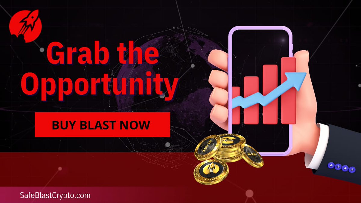 SafeBLASTarmy's tweet photo. We all want to #invest in the best #blockchain projects.

#SafeBLAST accomplished a lot and still has many great things coming! A potential gem!

We do all the heavy lifting for you.

Become a $BLAST #HODLer and open a door of endless opportunities.

#BLASTstrong #hold #strong #BSC #BSCgem #letsgo #HODL #tothemoon #bnb #token #diamondhands #Crypto