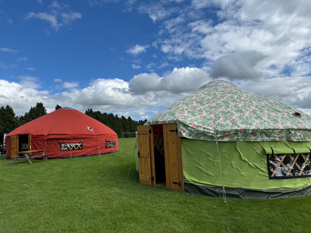 CateranEco's tweet photo. Site set up for our heritage-inspired event this weekend is under way! Getting excited! 

What are you looking forward to seeing most? 

📅 July 6th &amp; 7th, 10am - 4pm
 📍Diamond Jubilee Park, Alyth, Perthshire

Full programme here: https://t.co/vAS7my5WnC

📷@CraicNComms https://t.co/NjDneucSUJ