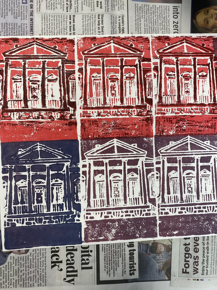 HelenSeddon5's tweet photo. Year 9 have been creating reduction poly prints of buildings in and around Lancaster for their Architecture project.
Please follow our art department Instagram account @olccartdept where you will find all the wonderful work our students have been creating in Art and Ceramics. https://t.co/Qqeu6rSa9e