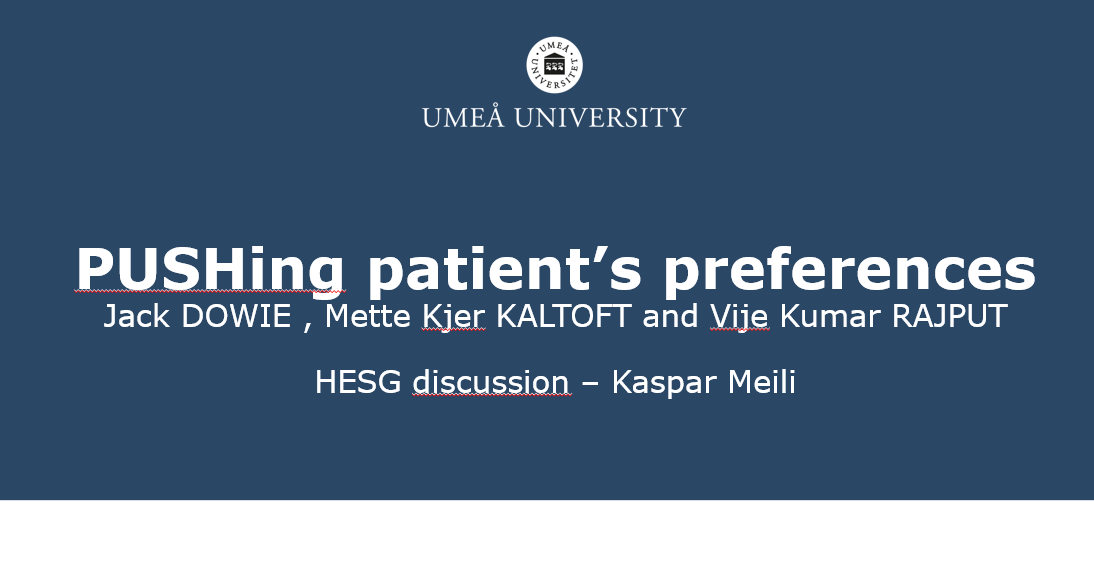 HealthEcon_WMS's tweet photo. 👏Very well done to Kaspar Meili, #UMEAuniversity discussing the below. A proper #HESG paper and🔥 discussion (indeed interrupted by an actual fire-alarm)! #WarwickHESG ~@Kandibex https://t.co/d3x7JoJeGE