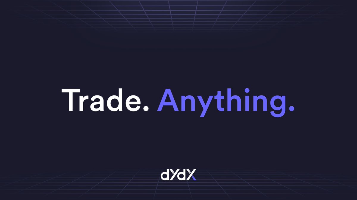 dYdX tweet media